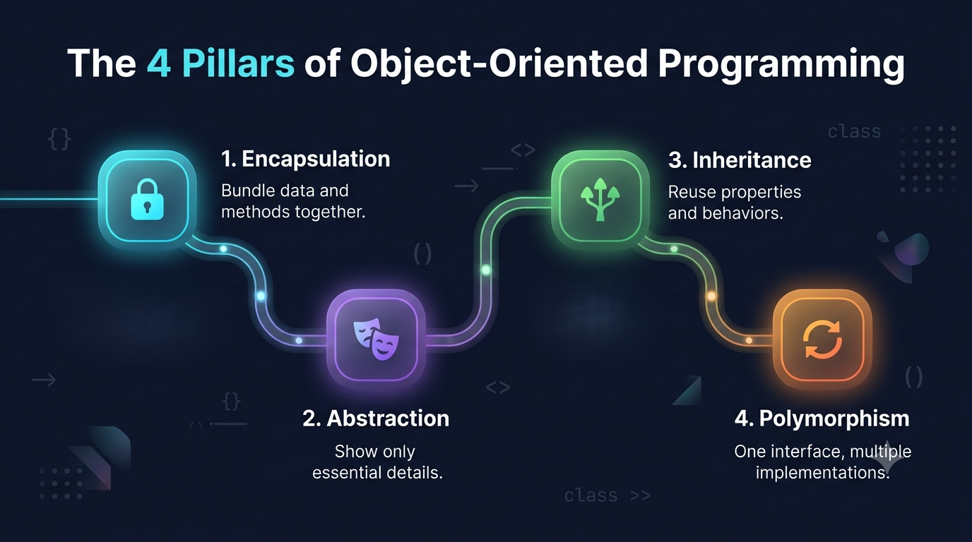 The 4 Pillars of Object-Oriented Programming
