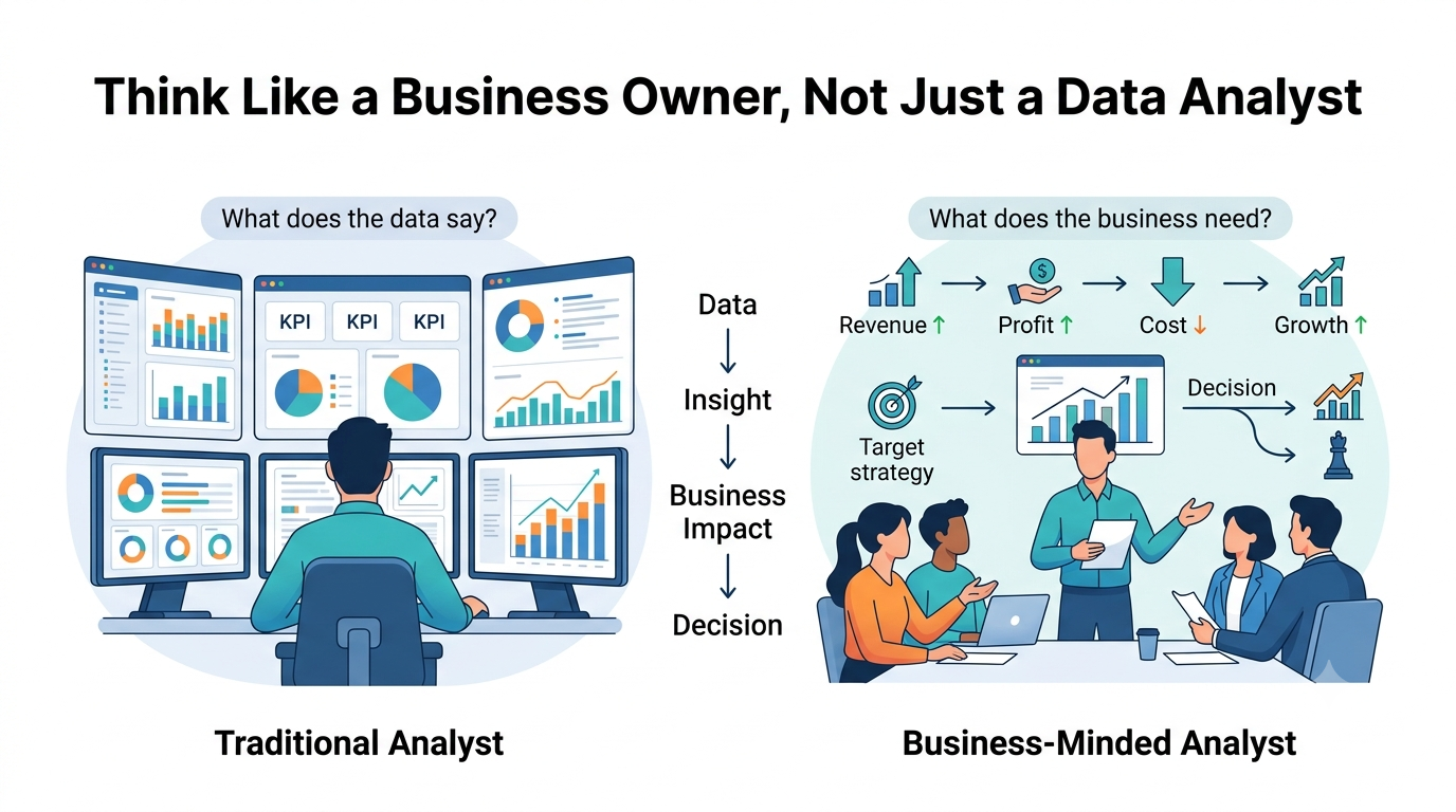 Why Data Analysts Should Think Like Business Owners